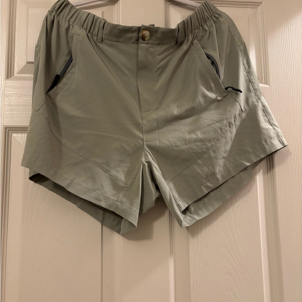 Women's Olive Green Shorts